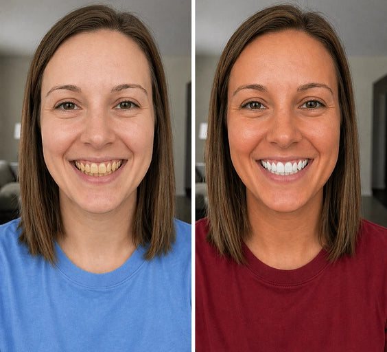 Customer smile comparison