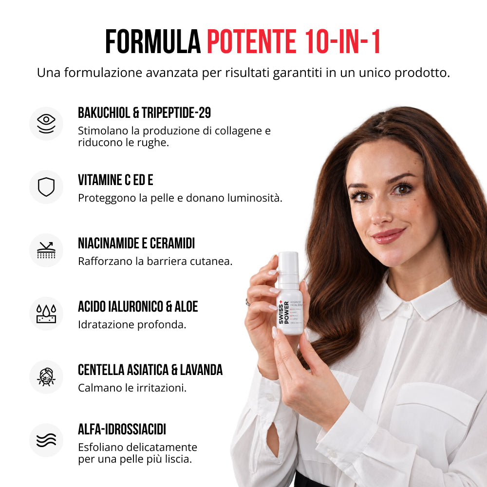 Siero viso avanzato 10 in 1